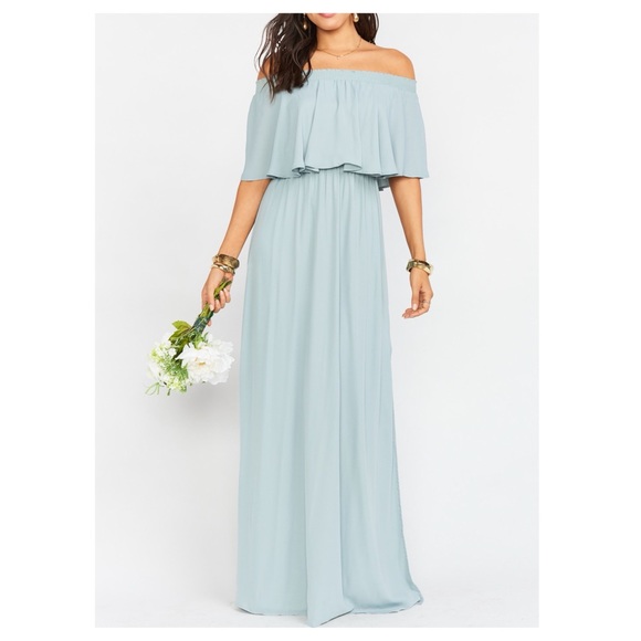 Show Me Your MuMu Dresses & Skirts - Show Me Your Mumu Hacienda Maxi Dress Silver Sage